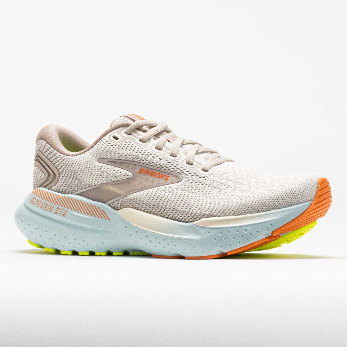 Brooks Glycerin GTS 21 Women's Coconut/Aqua/Autumn Sunset